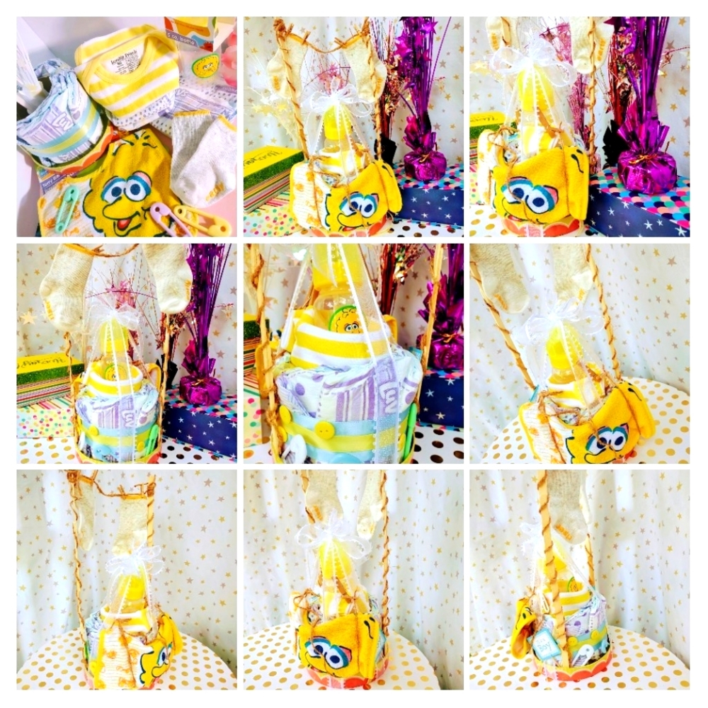 Big bird gift basket